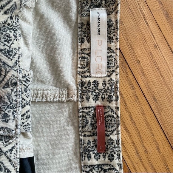 ANTHROPOLOGIE PILCRO High Rise Button Fly Skinny Corduroy Pants - Picture 3 of 6